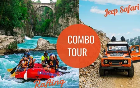 Antalya: Rafting & Jeep Safari Adventure at Köprülü Canyon