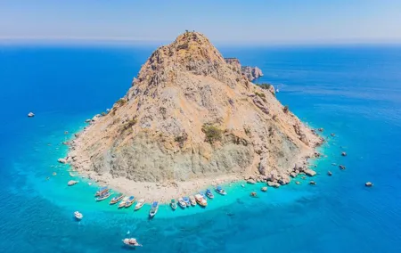 Suluada Island Boat Trip from Antalya with Meal