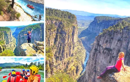 Full Day Tazı Canyon & Rafting Tour From Antalya, Side, Alanya