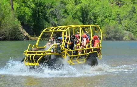 Antalya Monster Combo Tour With Monster Jeep, Rafting, & Zipline