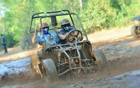 Combo Tour Water Rafting - Buggy or ATV - Jeep Safari - Zipline