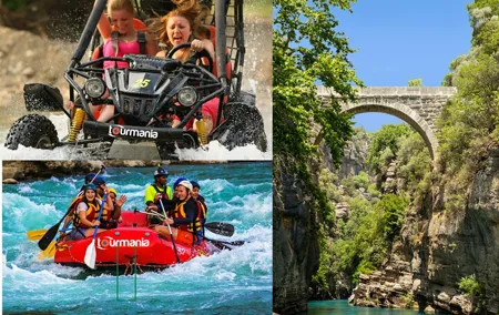 Buggy Safari and Rafting Adventure from Antalya