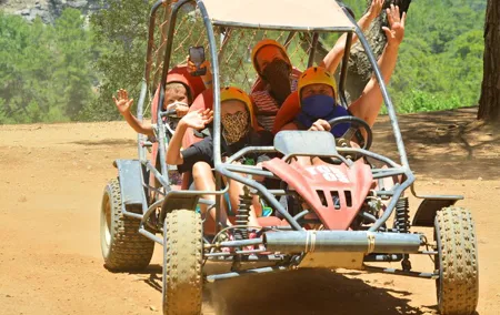 Antalya 3 in 1 Combo, Buggy Safari, Whitewater Rafting, Zipline