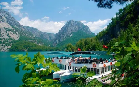 Green Canyon Boat Tour with Lunch and Soft Drinks from Antalya