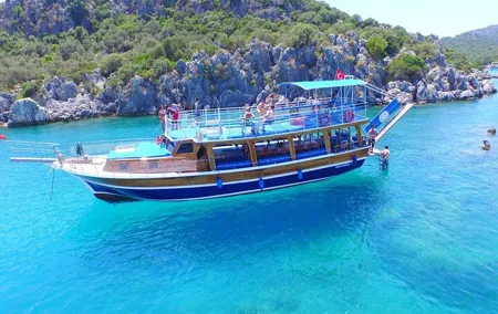 Demre, Kekova bay by boat, Myra, St.Nicholas Church