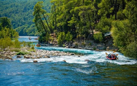 Koprulu Canyon White Water Rafting with Lunch