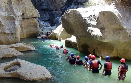 Rafting Canyoning and Zipline Experience from Antalya