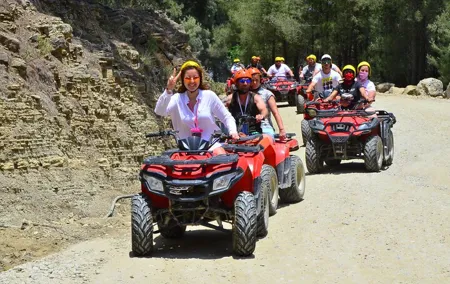 Antalya Belek and Boğazkent ATV Buggy Safari Free Transfer
