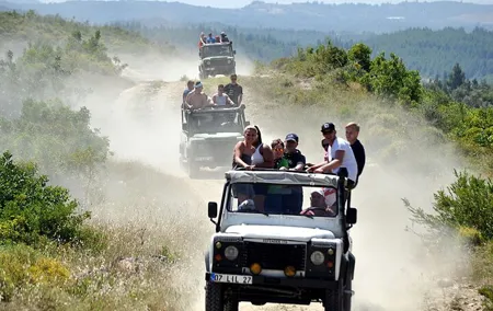 Antalya Jeep Safari Tour with Off-Road, Lunch & Transfer