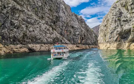 Green Canyon Boat Trip w/Pick Up From Antalya