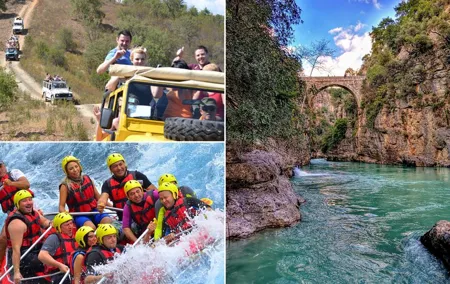 River Rafting & Jeep Safari Combo Adventure Tour