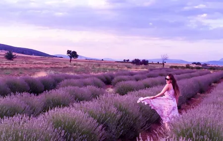 Lavander Fields and Salda Lake from Antalya