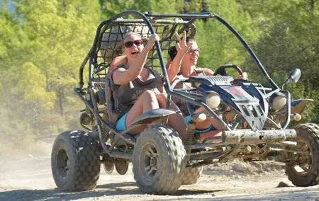 Buggy Safari and Rafting in Köprülü Canyon