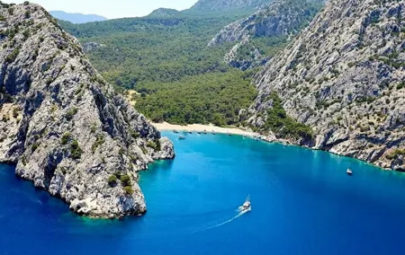 Porto Genoese Boat Trip & Mud Bath with Lunch from Antalya
