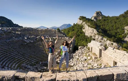 Termessos National Park & Duden Waterfall: Antalya's Delights