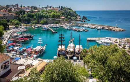 Antalya City Tour : Old Town, Duden Waterfall, Boat Trip & Lunch