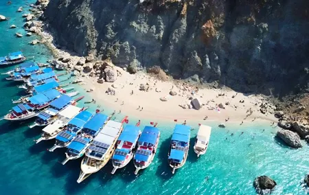 Turkish Maldives Suluada Boat Tour with Lunch from Antalya