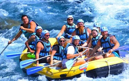 Jeep Buggy Rafting and Zipline Adventure in Alanya