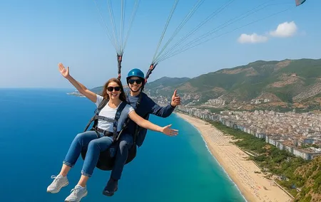 Tandem Paragliding Experience in Antalya with Hotel Transfers