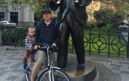 Bike tour of Prague in German