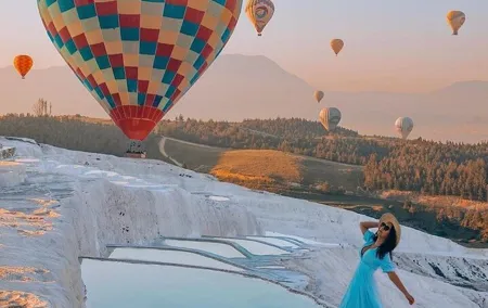 Pamukkale Hierapolis And Hot Air Balloon Tour From Antalya
