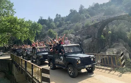 Jeep and Buggy Safari in Manavgat with Zipline and Rafting