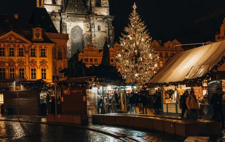 Festive Tour of the Christmas Markets of Prague