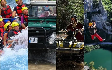 Antalya Super Combo W Rafting Jeep Safari Quad Biking and Zipline