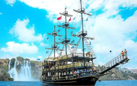 Antalya Mysterious Pirate Boat