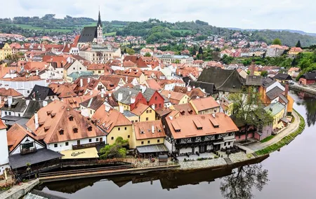 Full-Day trip from Prague to Český Krumlov and Hluboká Chateau