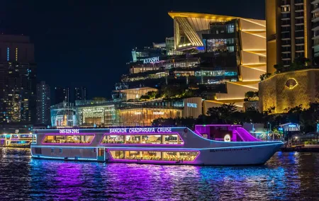 The Newest Luxury 5 Star Bangkok Chaophraya Dinner Cruise