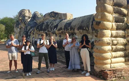 Small Group Tour to Ayutthaya Temples from Bangkok with Lunch