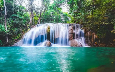 Erawan Waterfall and Elephant Care: Private Tour to Kanchanabur