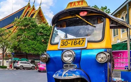 Bangkok Tuk Tuk Tour - Hotel-pickup & Dinner