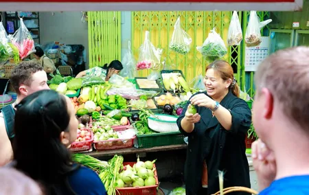 Hands on Thai Cooking Class and Market Tour