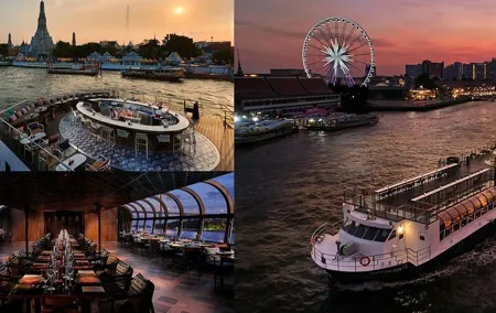 Saffron Luxury Dinner Cruise in Bangkok Finest River Experience