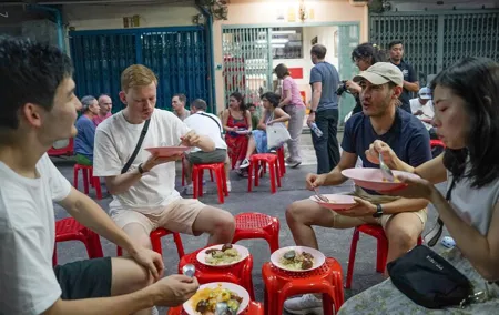 Bangkok Night Michelin Foodie Tour in Chinatown