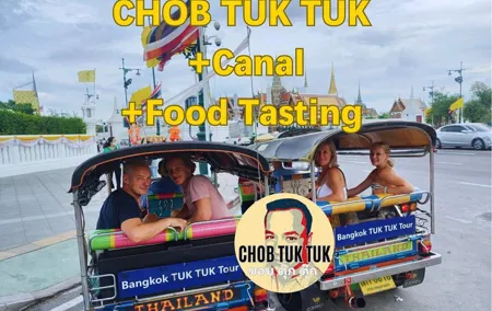 CHOB TUK TUK + Canal + Food Tasting
