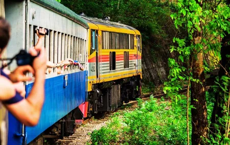 From Bangkok: Death Railway & Hellfire Pass Tour with Lunch