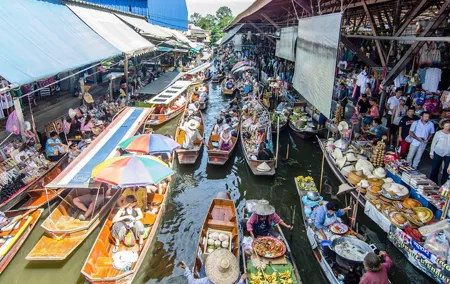 Private Tour to Damnoen Saduak Floating Market from Bangkok