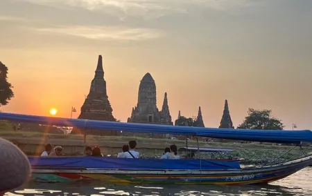 Ayutthaya Sunset Discovery, Boat Ride, Iconic Spots, Local Market