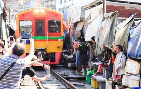 Maeklong Railway Market, Tha Kha Floating Market And The Hidden Gems