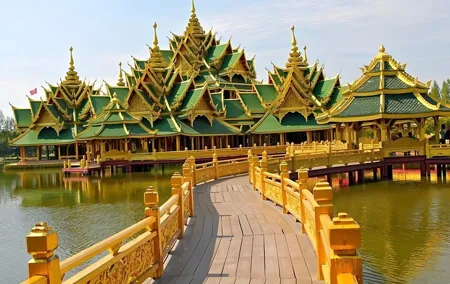 Explore Ancient City Mueang Boran and Erawan Museum Ticket Tour