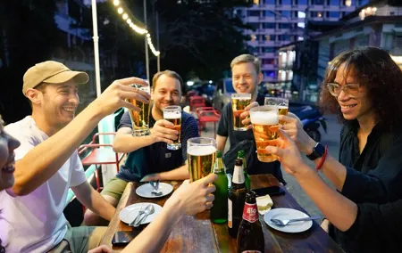 Bangkok Bar Hopping Night Tour in Siam
