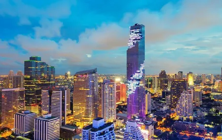 Mahanakhon Sky Walk Tour in Bangkok