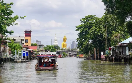 Bangkok Local Canal Village Tour by EV Boat
