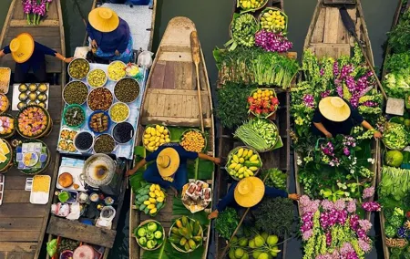 Khlong Lat Mayom & Taling Chan Local Floating Markets Tour (SHA Plus)