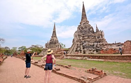Ayutthaya Temples Tour from Bangkok with Grand Pearl River Cruise