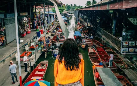 Ayutthaya, Maeklong Railway, Damnoen Saduak Floating Market