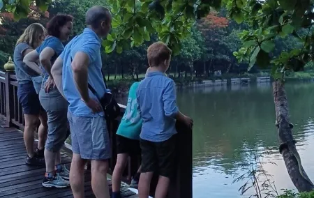 Bamboo Bicycle Tour in twilight: watch dancing Fireflies in Bangkok